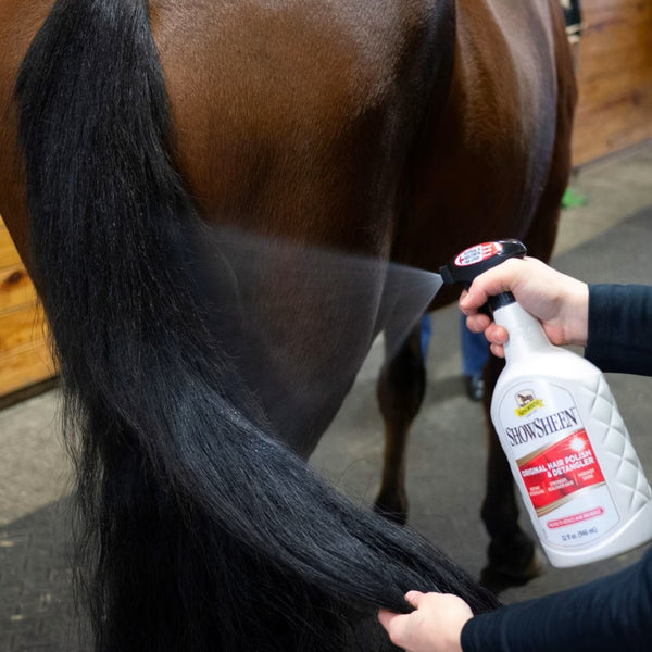 Absorbine Showsheen Hair Polish & Detangler Spray For Horse (32 oz)