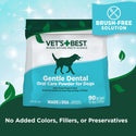 Vet's Best Gentle Dental Oral Care Powder for Dogs