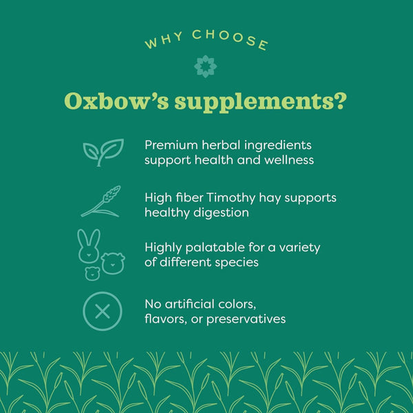 Oxbow Natural Science Urinary Support For Small Animals (60 ct)