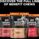 Go! Solutions Benefit Chews Digestion + Gut Health Salmon Recipe Soft & Chewy Treats for Dogs (6 oz)