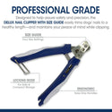 Four Paws Magic Coat Professional Series Deluxe Nail Clipper For Dogs With Size Guide