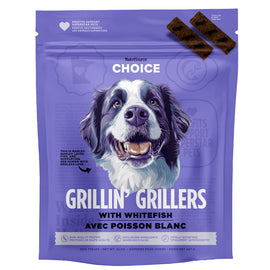 NutriSource Grillin' Grillers with Whitefish Chewy Dog Treats