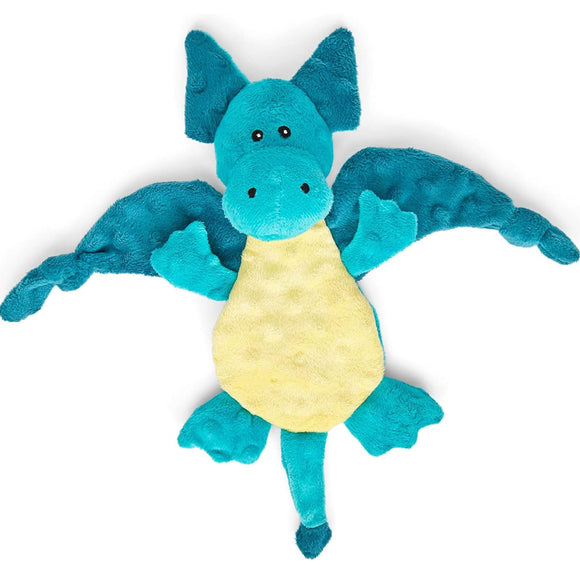 BARK Dingbert the Dragon Squeaky Plush Dog Toy