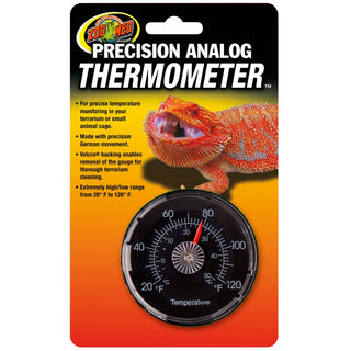 Zoo Med Precision Analog Thermometer For Reptiles