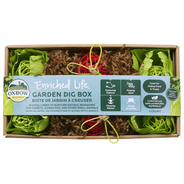 Oxbow Enriched Life Garden Dig Box Small Animal Toy