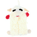 Multipet Lamb Chop Squeaker Mat Plush Dog Toy 9"