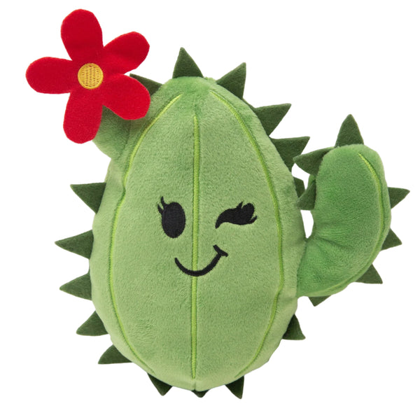 Snugarooz Chloe the Cactus Plush Dog Toy