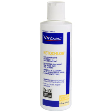 Ketochlor (Chlorhexidine Gluconate, Ketoconazole) Medicated Shampoo For Dogs & Cats