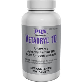 Vetadryl® Tablets for Dogs & Cats (250ct)