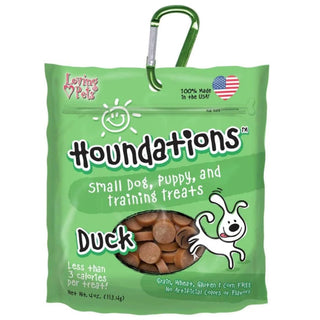 Loving Pets Houndations Duck Flavor Dog Training Dog Treats (4oz)