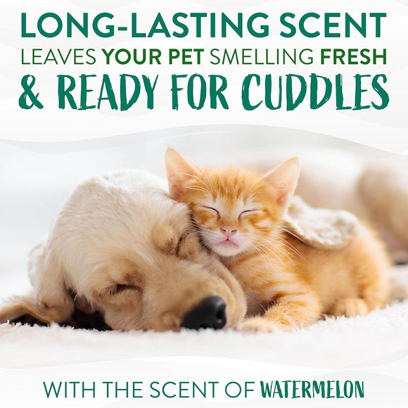 TropiClean Watermelon Waterless Shampoo for Dogs & Cats (7.4 oz)