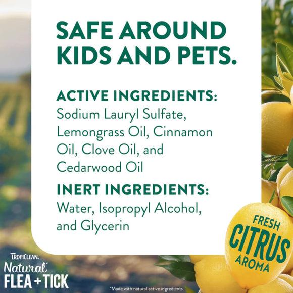 TropiClean Natural Flea & Tick Laundry Additive (32 oz)