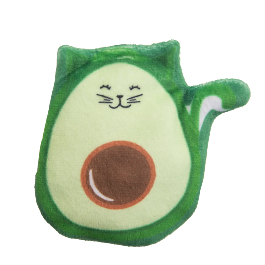 Snugarooz Kitty Avocato With Catnip Cat Toy