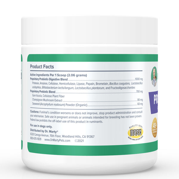 Dr. Marty ProPower Plus Canine Digestive Support Powder (2.2 oz)