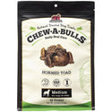 Redbarn Chew-A-Bulls Toad Shaped Dental Chews for Medium Dogs (12 ct)