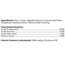 Loving Pets Natural Value Duck Sausages Dog Jerky Treats (13 oz)