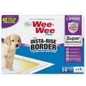 Four Paws Wee-Wee Super Absorbent Dog Pee Pads with Insta-Rise Border- 22 x 23 inch