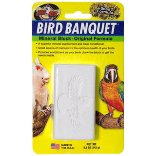 Zoo Med Bird Banquet Original Formula Mineral Block Beak Conditioners