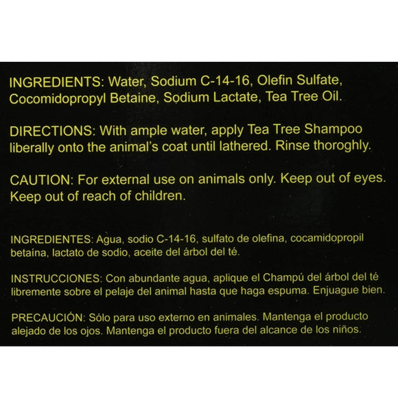 E3 Tea Tree Shampoo for Horses