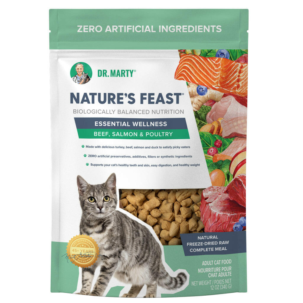 Dr. Marty Nature's Feast Blend Freeze Dried Raw Cat Food