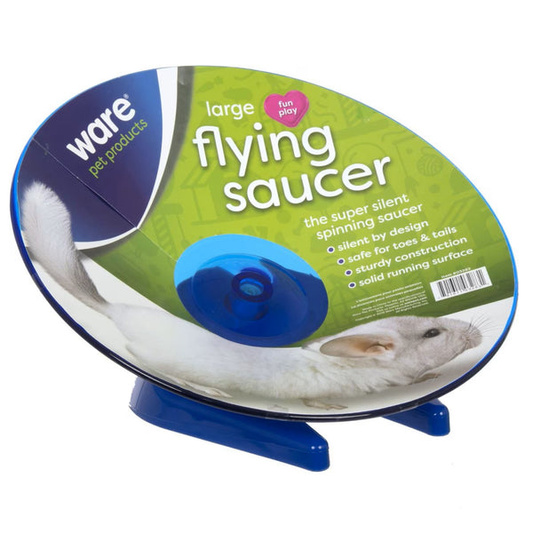 Ware Flying Saucer Exercise Wheel for Small Pets- Color Varies