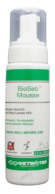 VetBiotek BioSeb Antiseptic Mousse For Dogs & Cats (200 ml) - 0