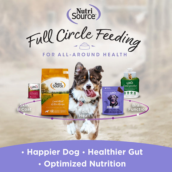 NutriSource Jivin' Jerky Quail Duck & Chicken Dog Jerky Treats (4 oz)