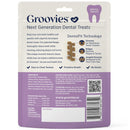 Groovies Salmon Flavor Dental Treats for Cats (7.05 oz)