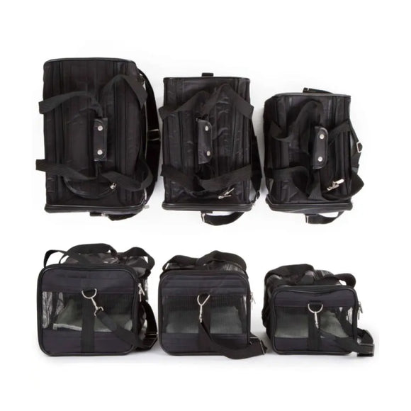 Sherpa's Pet Trading Company Original Deluxe Black Pet Carrier