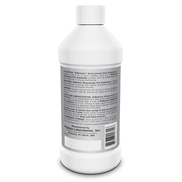ReBalance® Quart Antiprotozoal Oral Suspension For Horses