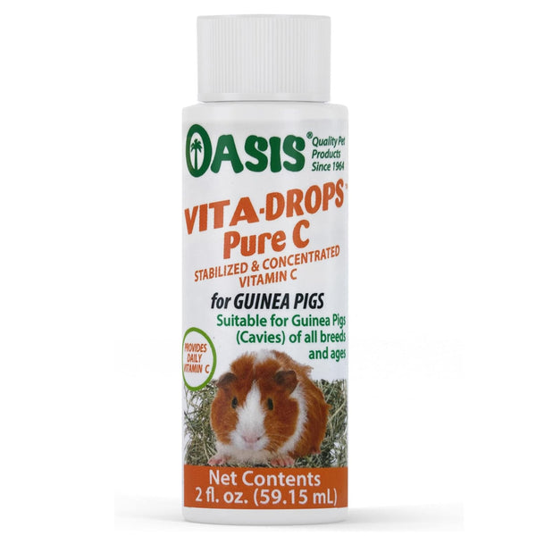 Oasis Vita-Drops Pure Vitamin C for Guinea Pigs (2 oz)