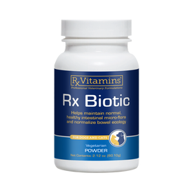 Rx Biotic Powder Digestive Supplement for Cats & Dogs