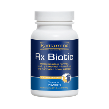 Rx Biotic Powder Digestive Supplement for Cats & Dogs