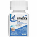 Close-up of Equioxx (firocoxib) tablet blister pack for horses