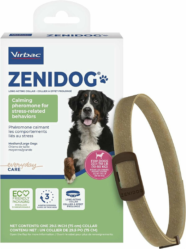 Zenidog calming collar for medium to large dogs