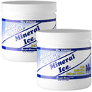 Mane 'n Tail Mineral Ice Pain Relieving Gel container on a white surface