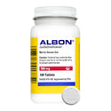 Close-up of Albon (sulfadimethoxine) 500mg tablet bottle