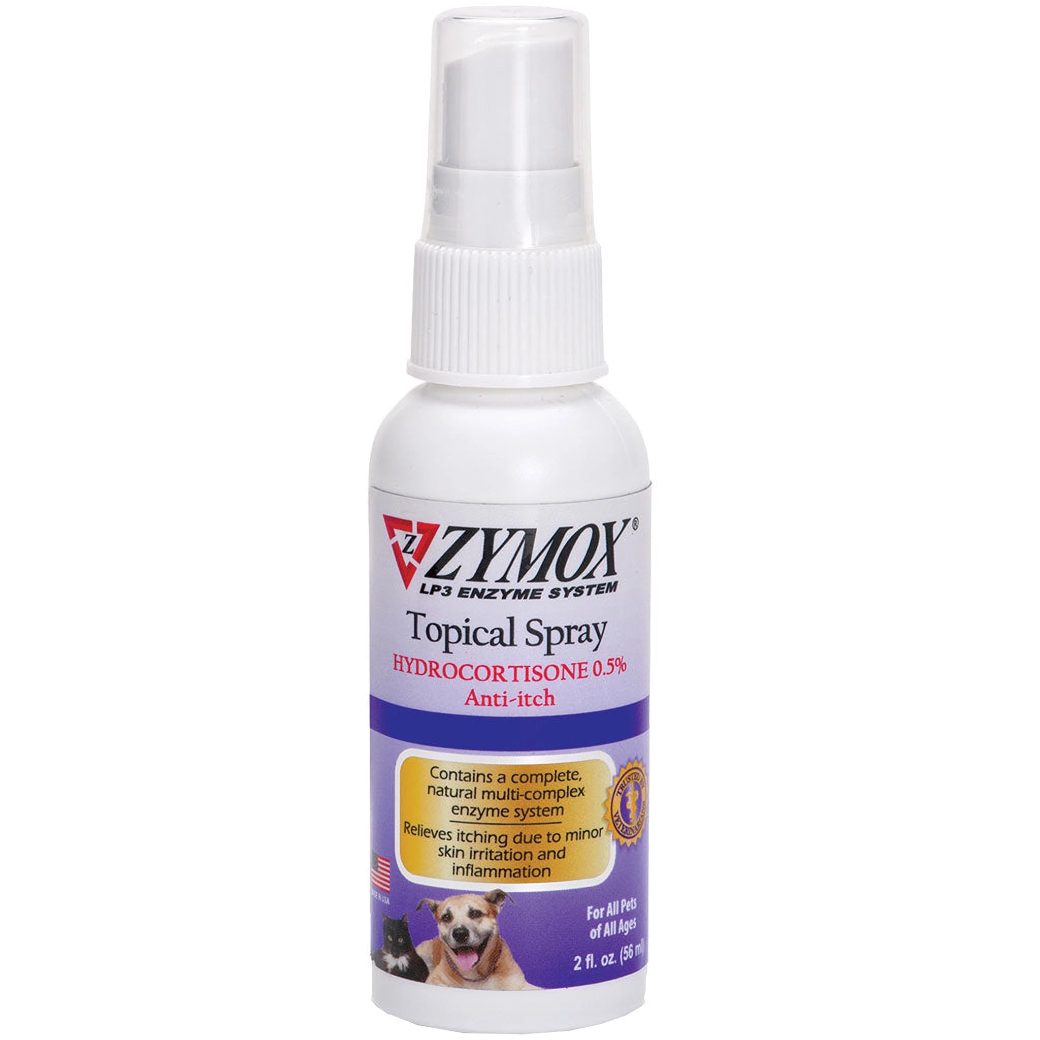 Zymox Enzymatic Topical Spray bottle for canine use