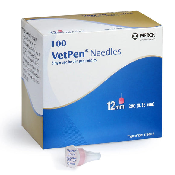Vetsulin VetPen Needles packaging box