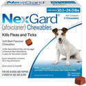 Nexgard chews for dogs are soft and beef flavored for easy administration