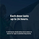 Equioxx (firocoxib) tablet held in a person's hand for size reference