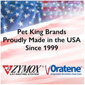 Pet King Brands' Zymox ear cleanser, established in 1999, made in the USA