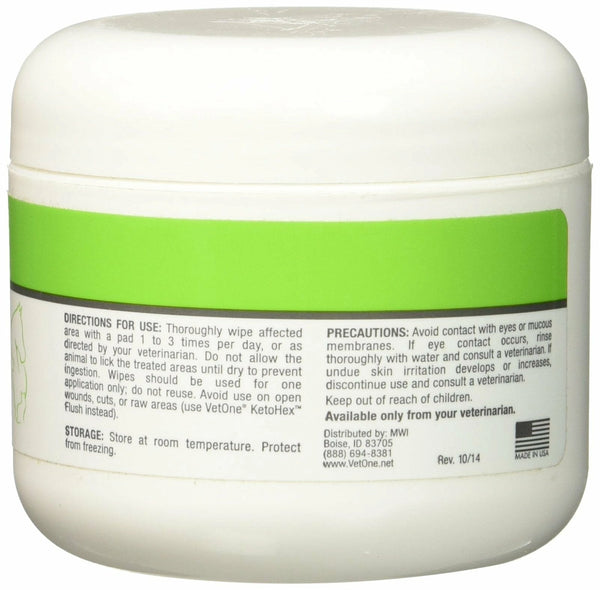 Ketohex wipes product image against a white background
