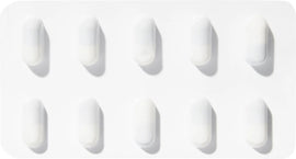 Vetoryl 30mg capsules for dogs arranged on a white surface