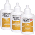 Set of three Zymox Plus Advanced Otic Ear Treatment bottles
