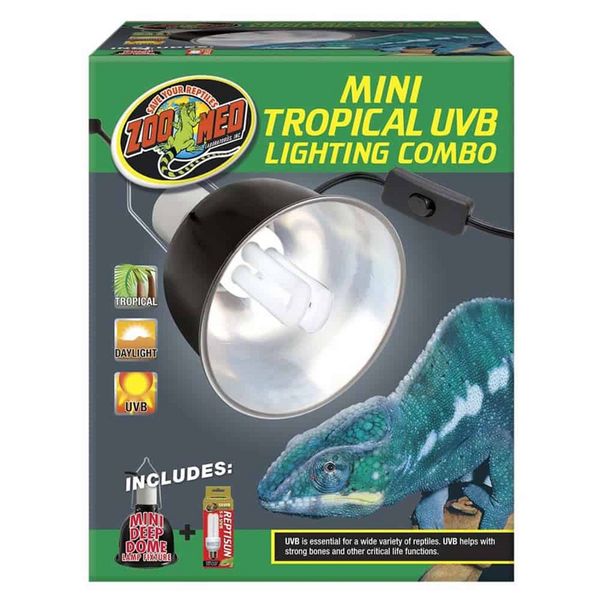 Zoo Med Mini Tropical UVB Lighting Combo