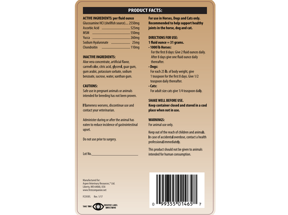 First Companion First-Flex Liquid Joint Support (32 oz)