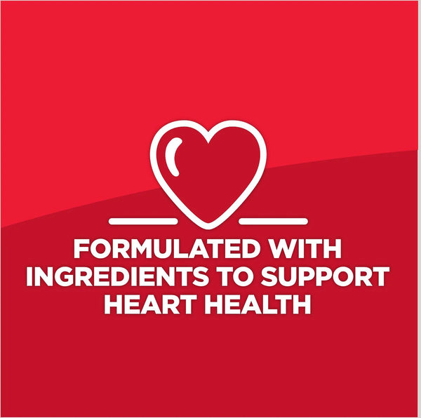Formulated with ingredients to support heart health