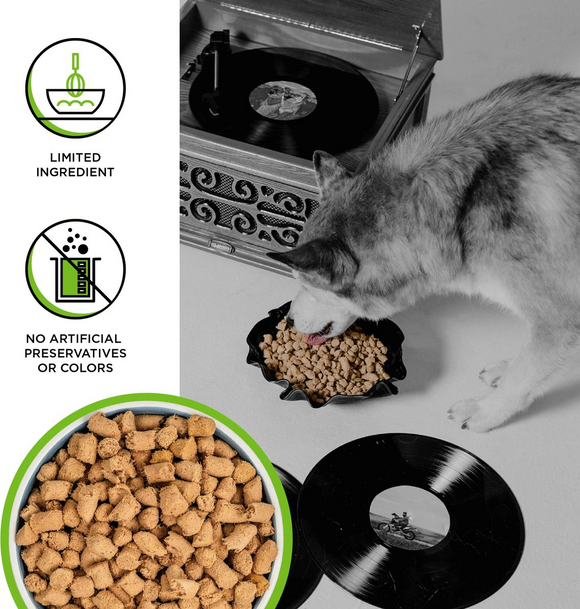 Bixbi Rawbble Freeze-Dried Dog Food, Pork Recipe