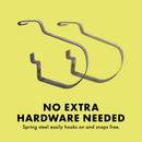 Zilla Non-locking Screen Clips